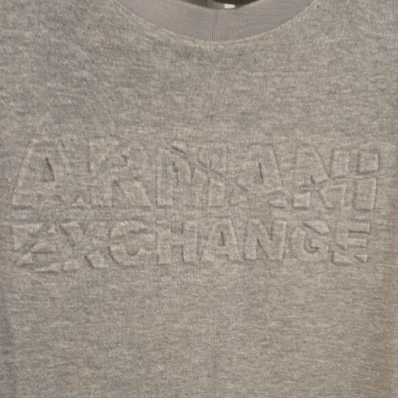 Armani Exchange Heather Gray Crewneck - Picture 4 of 10
